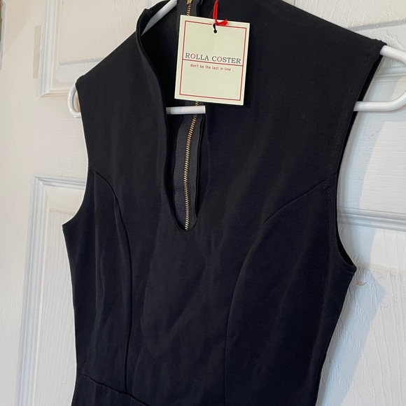 Rolla Coster Size Small Black Mini Dress(New) - Picture 6 of 13